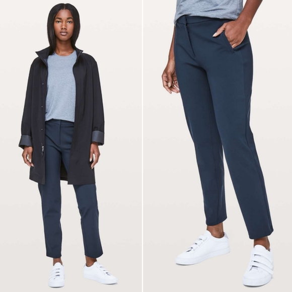 Lululemon On The Move Pants in True Navy - Picture 1 of 14